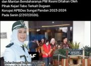 Kades Sungai Pandan Resmi Ditahan, Kejaksaan Tegaskan Komitmen Berantas Korupsi di Kabupaten Tebo