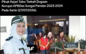 Kades Sungai Pandan Resmi Ditahan, Kejaksaan Tegaskan Komitmen Berantas Korupsi di Kabupaten Tebo