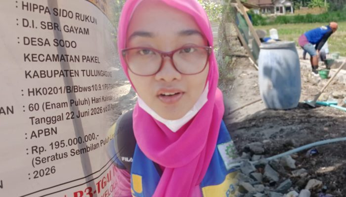 Kades Sodo Tidak Transpparan Ke Publik; Diduga Proyek P3-TGAI Proyek Siluman, Karena Tidak Tau Asal Usulnya, Malah di Lemparkan ke Pengembang