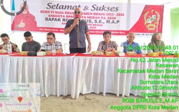 dengarkan aspirasi warga, reses anggota dprd kota medan robi barus s.e m.a.p dihadiri warga medan barat 4 IMG 20260728 WA0058