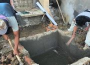 Perkuat Infrastruktur Sanitasi Desa, TMMD ke-129 Kodim 0620/Kab. Cirebon Bangun Sistem Bio Septic Tank untuk MCK Mushola Miftahul Jannah ‎
