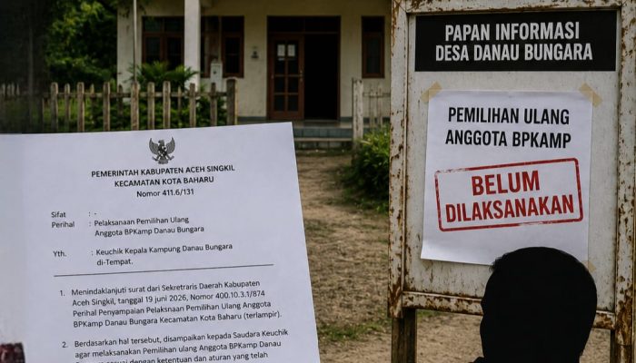 Instruksi Sudah Turun 2 Kali, Pemilihan Ulang BPKamp Danau Bungara Masih Mandek