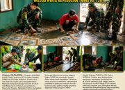 Rehab RTLH Terus Berjalan, Pemasangan Keramik di Rumah Karno Wujud Nyata Kepedulian TMMD ke -129