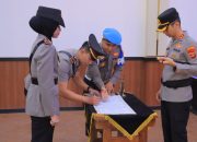 Kapolres Tulang Bawang Pimpin Sertijab Wakapolres Hingga Kasat Lantas