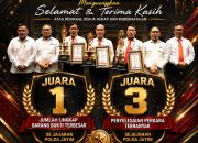 Satresnarkoba Polres Sampang Sabet Juara I Ungkap Barang Bukti Terbesar dan Juara III Penyelesaian Perkara 2026