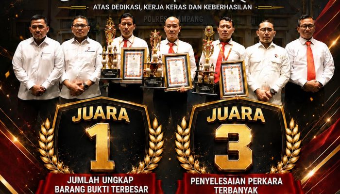 Satresnarkoba Polres Sampang Sabet Juara I Ungkap Barang Bukti Terbesar dan Juara III Penyelesaian Perkara 2026