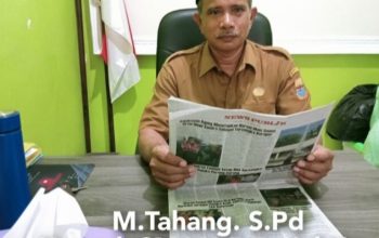 Kepala SMA negeri 5 tanjung jabung timur,M.tahang,s,pd sampaikan saat upacara peringatan hari lahir pancasila 2026