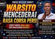 Pernyataan Warsito di Media Sosial Tuai Sorotan, GMOCT Tegaskan Pentingnya Etika Pers dan Penghormatan terhadap Kemerdekaan Pers