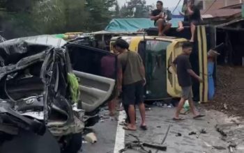 Tabrakan Beruntun di Sibolangit, Diduga Akibat Truk Rem Blong