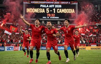 Garuda Menggila di Laga Perdana! Timnas Indonesia Bantai Kamboja 5-1