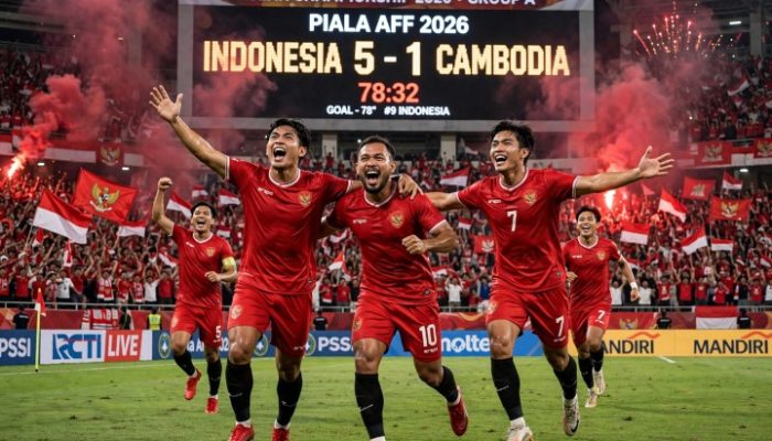 Garuda Menggila di Laga Perdana! Timnas Indonesia Bantai Kamboja 5-1