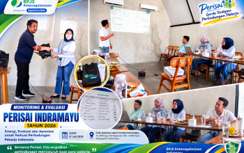 perisai jadi garda terdepan, bpjs ketenagakerjaan indramayu apresiasi agen berprestasi pada monev 2026 4 file 00000000b5a08208b65dbfa5c7c7ffe7