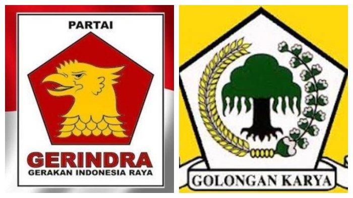 gerindra dan golkar di pemilu 2024 vs pemilu 2019