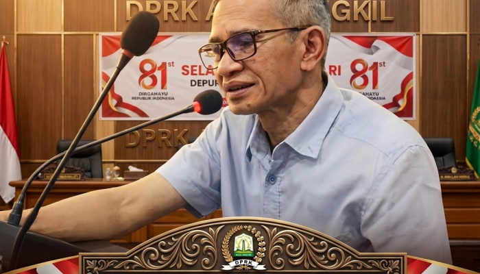 Ketua DPRK Aceh Singkil H. Amaliun Pohan Ucapkan Selamat HUT ke-81 Kemerdekaan RI