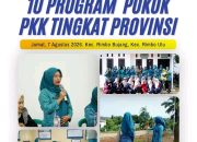 Ketua TP PKK Kabupaten Tebo Lakukan Pembinaan Persiapan Lomba 10 Program Pokok PKK