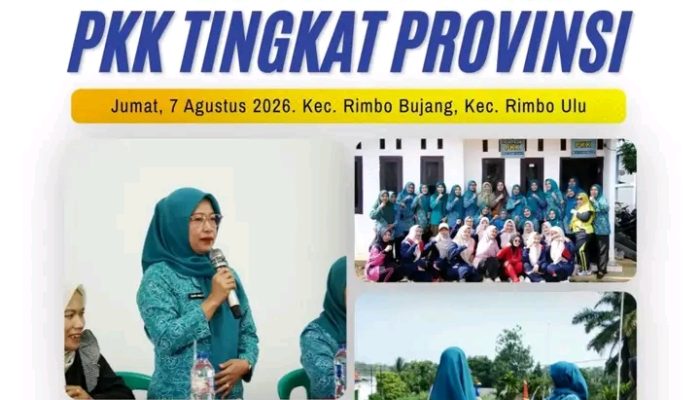 Ketua TP PKK Kabupaten Tebo Lakukan Pembinaan Persiapan Lomba 10 Program Pokok PKK
