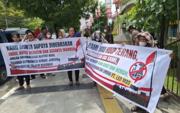 Akibat Limbah Sawit, PT Leo Mas Sunggal Penjarakan Anak dan Bapak Sintua