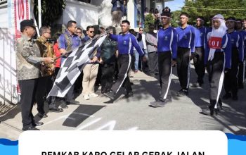 Pemkab Karo Gelar Gerak Jalan Kemerdekaan, Meriahkan HUT RI Ke-81