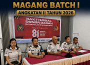 Karutan Menyambut baik kehadiran 16 peserta Magang Nasional Batch I Angkatan II di Rutan Kabanjahe