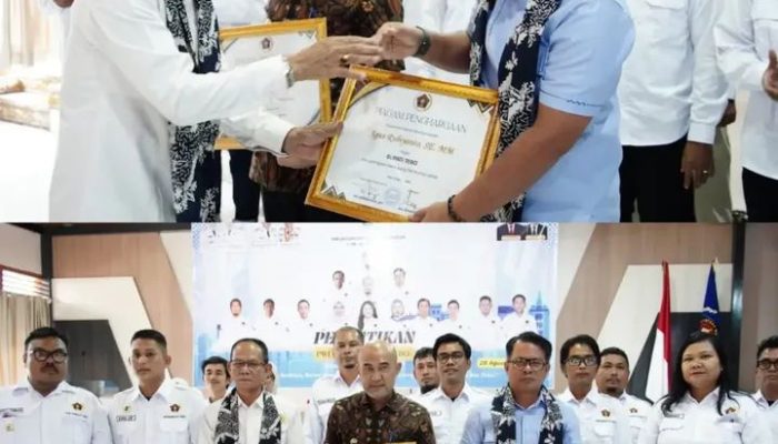 Wabup Tebo Hadiri Pelantikan Pengurus PWI Bungo dan Tebo Periode 2026–2029