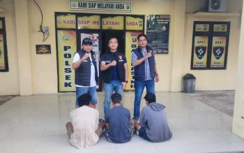 Polsek Banyuasin II Berhasil Ungkap Pencurian Perangkat BTS di Banyuasin II, Tiga Terduga Pelaku Diamankan