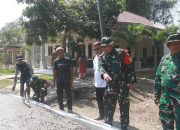 pastikan kualitas dan tepat sasaran, dandim 0620/kab. cirebon tinjau langsung pembangunan jalan rabat beton tmmd ke-129 di desa luwung kencana 3 IMG 20260802 WA0001