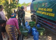 Mengalirkan Harapan di Tengah Kemarau, Satgas TMMD ke-129 Salurkan Bantuan Air Bersih kepada Masyarakat ‎