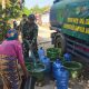 Mengalirkan Harapan di Tengah Kemarau, Satgas TMMD ke-129 Salurkan Bantuan Air Bersih kepada Masyarakat ‎