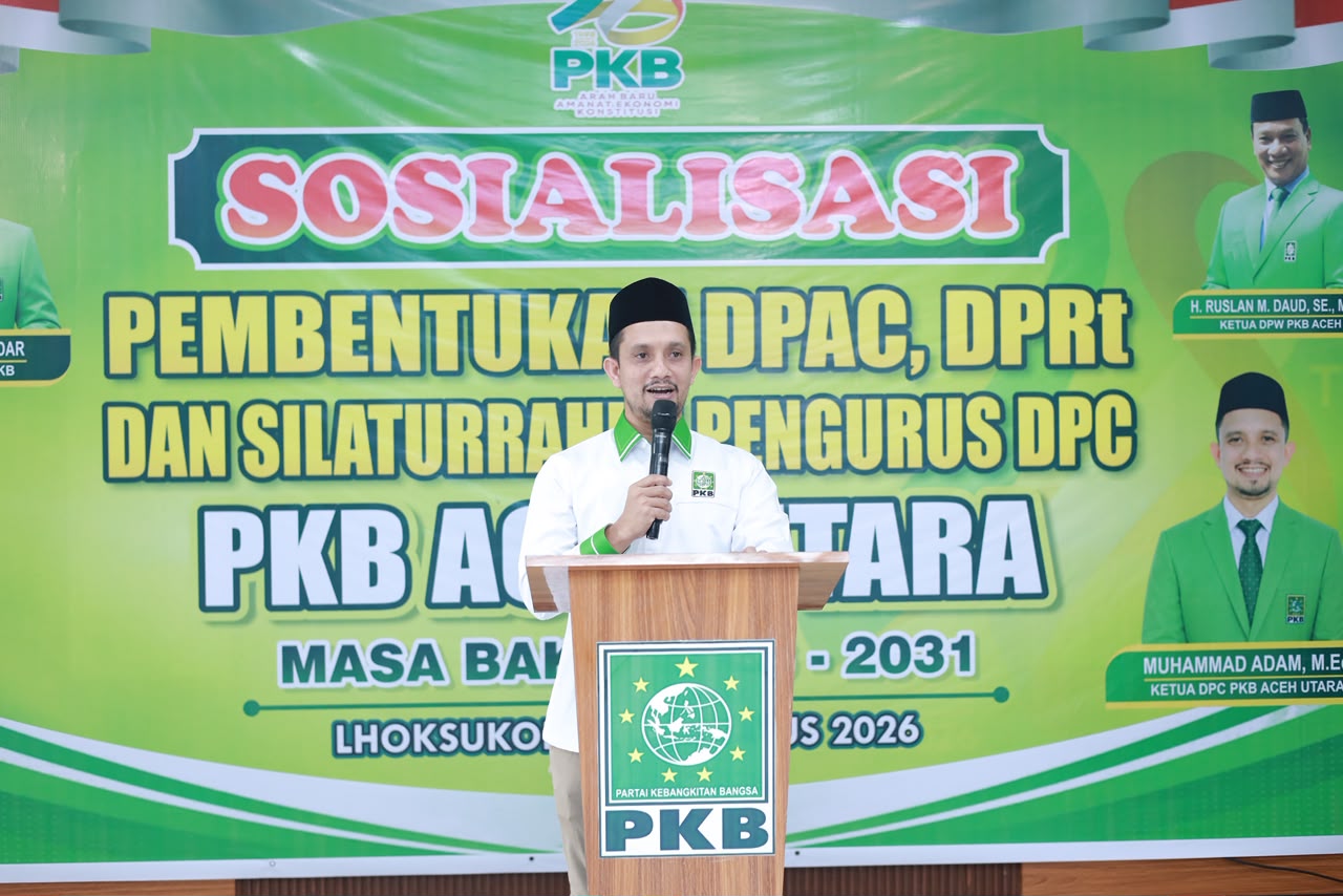 pengurus dpc pkb aceh utara lakukan sosialisasi pembentukan dpac, dprt masa bakti 2026–2031 2 IMG 20260803 WA0097