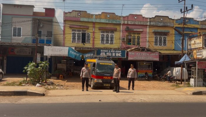 Satbinmas Polres Banyuasin Intensifkan Patroli Dialogis dan Edukasi Pencegahan Karhutla