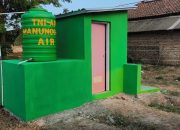 Empat dari Lima Titik Pembangunan MCK dan Revitalisasi Air TMMD ke-129 Kodim 0620/Kab.Cirebon Rampung Seratus Persen