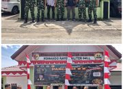 Koramil 04/LL Kodim 013/Padang Ajak Warga Semarakkan HUT Ke-81 RI Sepanjang Agustus