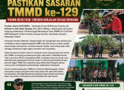 Danrem 063/Sunan Gunung Jati Pastikan Sasaran TMMD ke-129 Kodim 0620/Kab.Cirebon Berjalan Sesuai Rencana