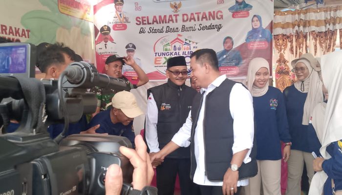Tungkal Ilir Expo ke stan desa bumi Serdang menampilkan beragam produk unggulan kripik ubi ,kripik pisang dan lain lain