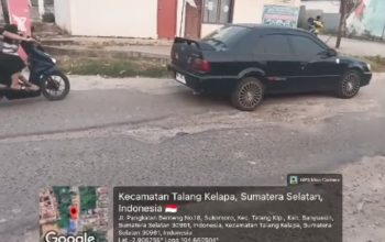 Jalan Berlubang di Jalan Pangkalan Benteng Disorot, Alyadi Sitarta, SH: Jangan Tunggu Korban Bertambah