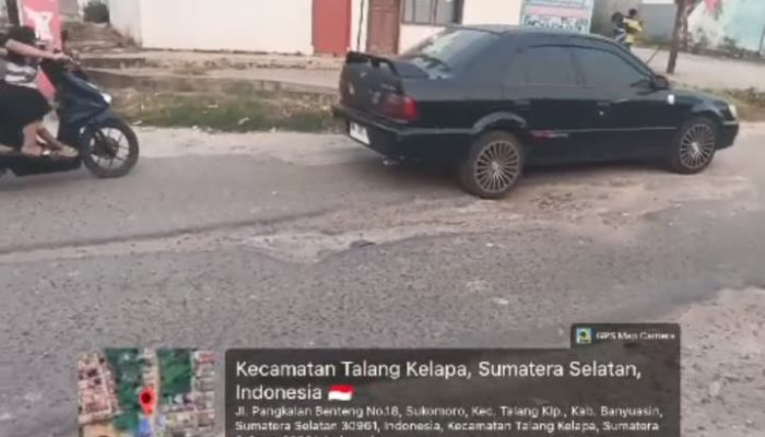 Jalan Berlubang di Jalan Pangkalan Benteng Disorot, Alyadi Sitarta, SH: Jangan Tunggu Korban Bertambah
