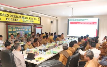 Polres Banyuasin Gelar Rakor Penanggulangan Karhutla, Perkuat Sinergi dan Kesiapsiagaan Lintas Sektor