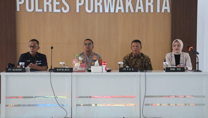 Perhatikan Kesejahteraan Personel, Kapolres Purwakarta Hadiri Sosialisasi Rumah Subsidi dan KPR ASABRI