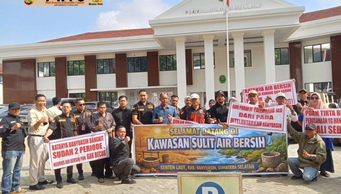 Masyarakat Kenten Raya Mencari Keadilan Di Pengadilan Negeri Palembang, Terkait Buruknya Distribusi Air Bersih PDAM Tirta Betuah