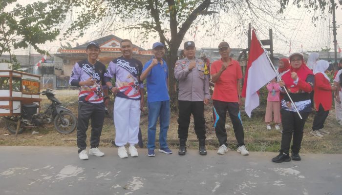 Senam Sehat dan Jalan Santai Aliansi Pemuda Talang Kelapa Bersama Kelurahan Tanah Mas “Meriah”dengan Banjir Hadiah