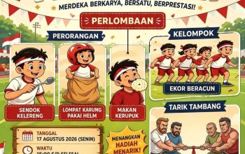 HUT RI ke-81 Forum Geuchik Kecamatan Lhoksukon Gelar Gebyar Perlombaan