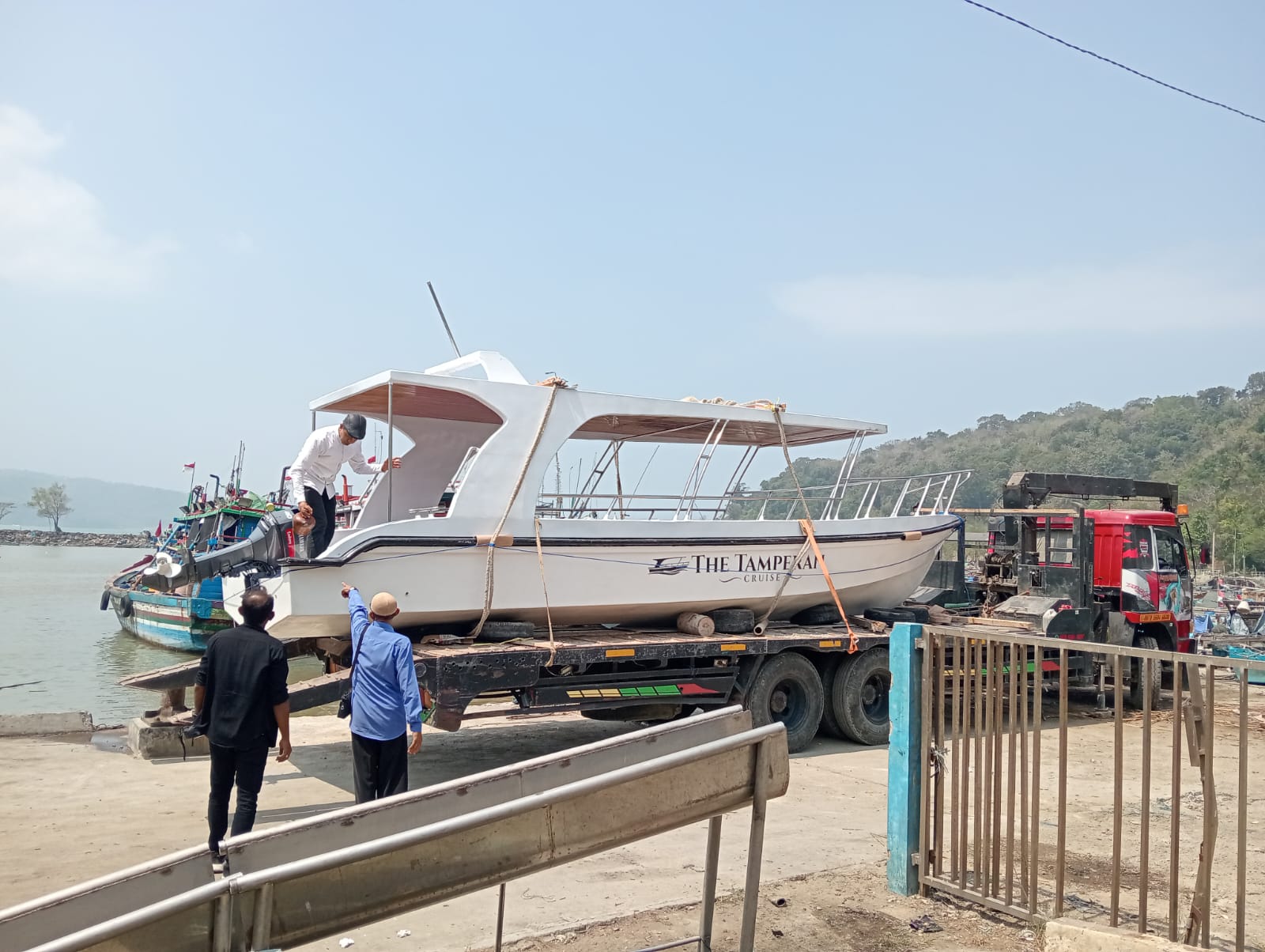 setelah 52 hari dikerjakan akhirnya the tamperan cruise resmi menyentuh samudra, membawa mimpi pacitan dari desa menuju panggung wisata bahari dunia 3 IMG 20260820 WA0122