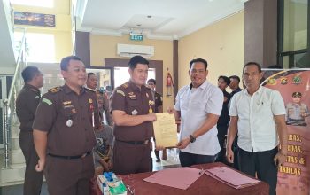 Polres OKU Kembali Amankan Tahanan Kejari OKU yang Kabur di Banyuasin