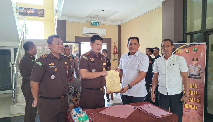 Polres OKU Kembali Amankan Tahanan Kejari OKU yang Kabur di Banyuasin