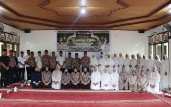 Peringati Maulid Nabi Muhammad SAW 1448 H, Polres Mukomuko Ajak Personel Teladani Akhlak Rasulullah