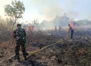 kapolres dan kapolsek kedawung turun langsung cek tkp kebakaran lahan 3 IMG 20260828 WA0085