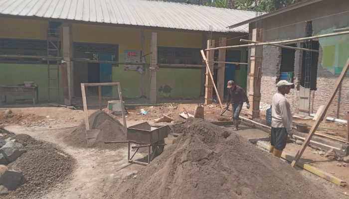 Diduga Asal-asalan, Revitalisasi SDN Sangkanayu Senilai Rp 789.837.000 Langgar Aturan K3