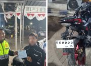 Petugas Induk PJR BSD Korlantas Polri Sigap Menindak Lanjuti Sepeda Motor masuk Ruas Tol BSD