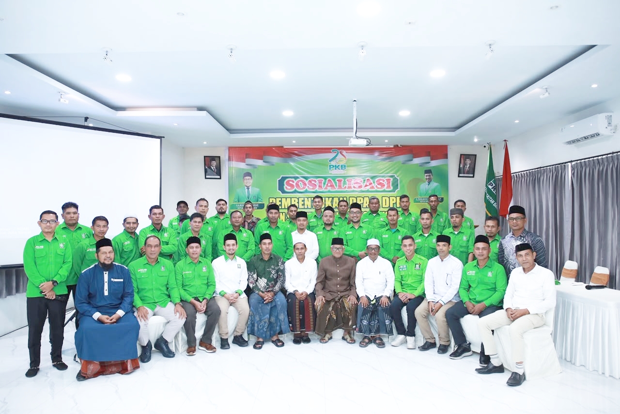 pengurus dpc pkb aceh utara lakukan sosialisasi pembentukan dpac, dprt masa bakti 2026–2031 3 IMG 20260803 213508 440