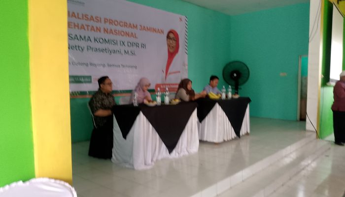 Komisi IX DPR RI Netty Prasetiyani Bersama BPJS Kesehatan Cirebon Sosialisasi Program JKN